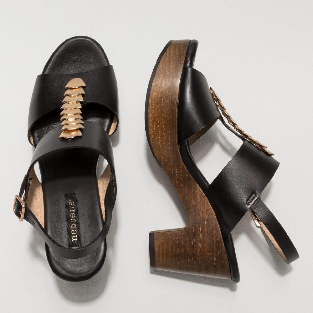 neosens S3270A RESTORED SKIN EBONY/ ST.LAURENT SANDAL Outlet
