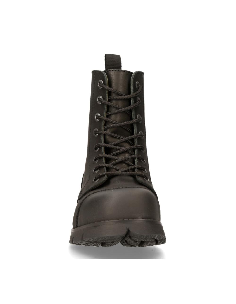new rock ANKLE BOOT BLACK RANGER WITH LACES M-RANGER008MT-S3 Rebajas online