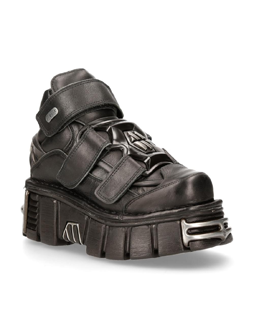 new rock ANKLE BOOT BLACK TOWER M-285-S1 En oferta