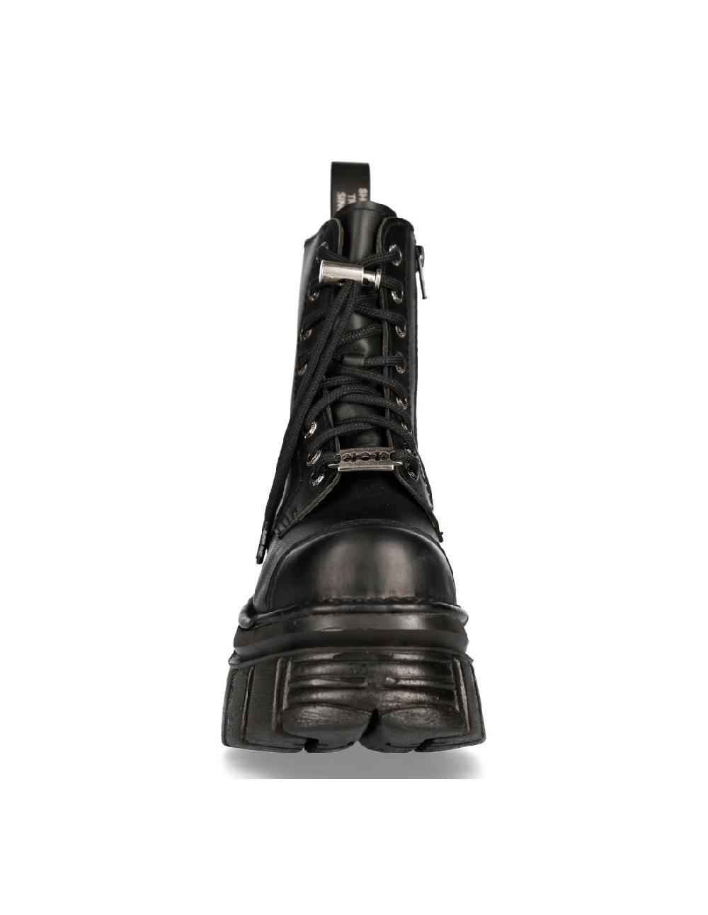 new rock M.NEWMILI083-S21 NOMADA NEGRO TOWER NEGRO LATERAL E-14 PASACORDON CUCHILLA Outlet