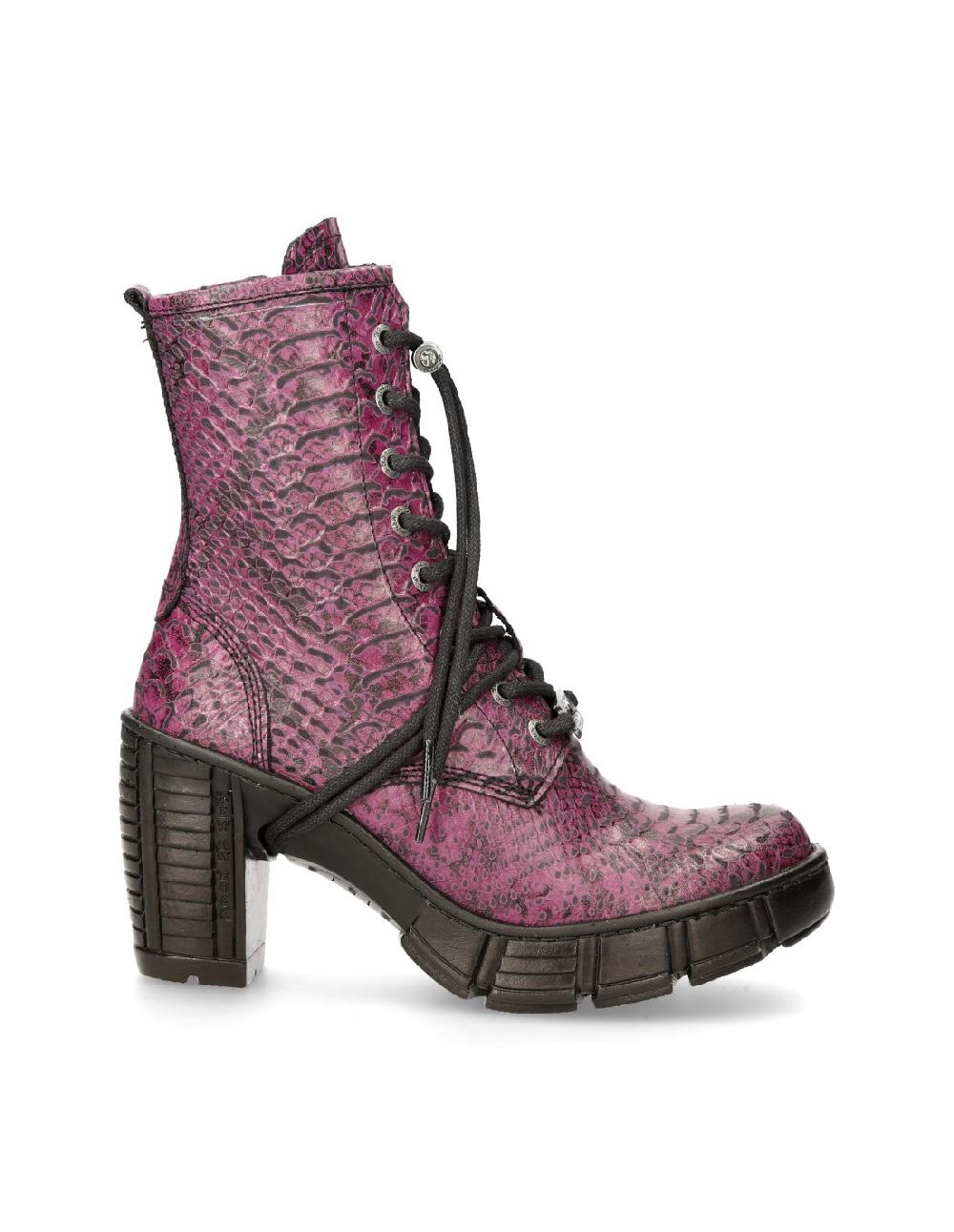 new rock ANKLE BOOT PURPLE TRAIL M-TRCASCO007-V3 Últimos 3 días