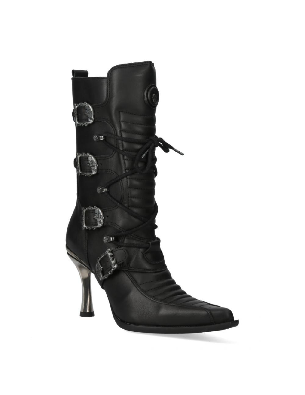 new rock 9375 ITALI NEGRO NOMADA NEGRO MALICIA GOMA 2 TACON CARIBE Limitado a 3 días