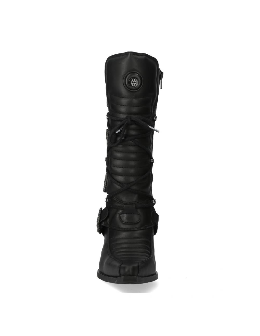 new rock 9375 ITALI NEGRO NOMADA NEGRO MALICIA GOMA 2 TACON CARIBE Limitado a 3 días