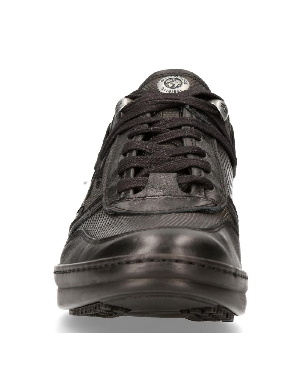 new rock BLACK HYBRID WITH LACES M-HY021-S2 Superdescuento