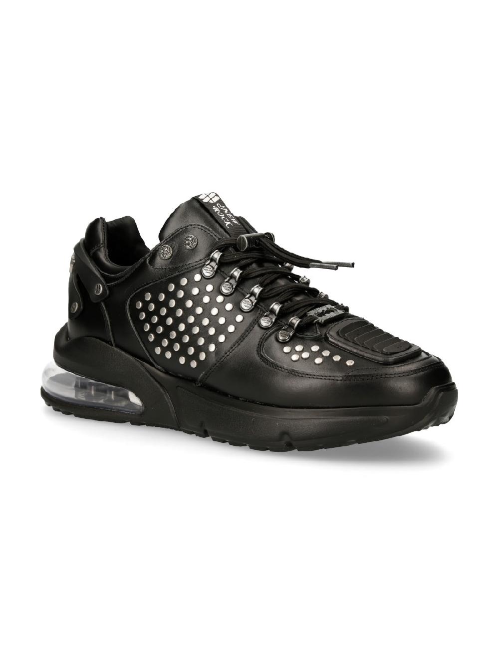 new rock SHOE BLACK EXTRALIGHT WITH LACES M-CHRONO009-S1 Grandes descuentos
