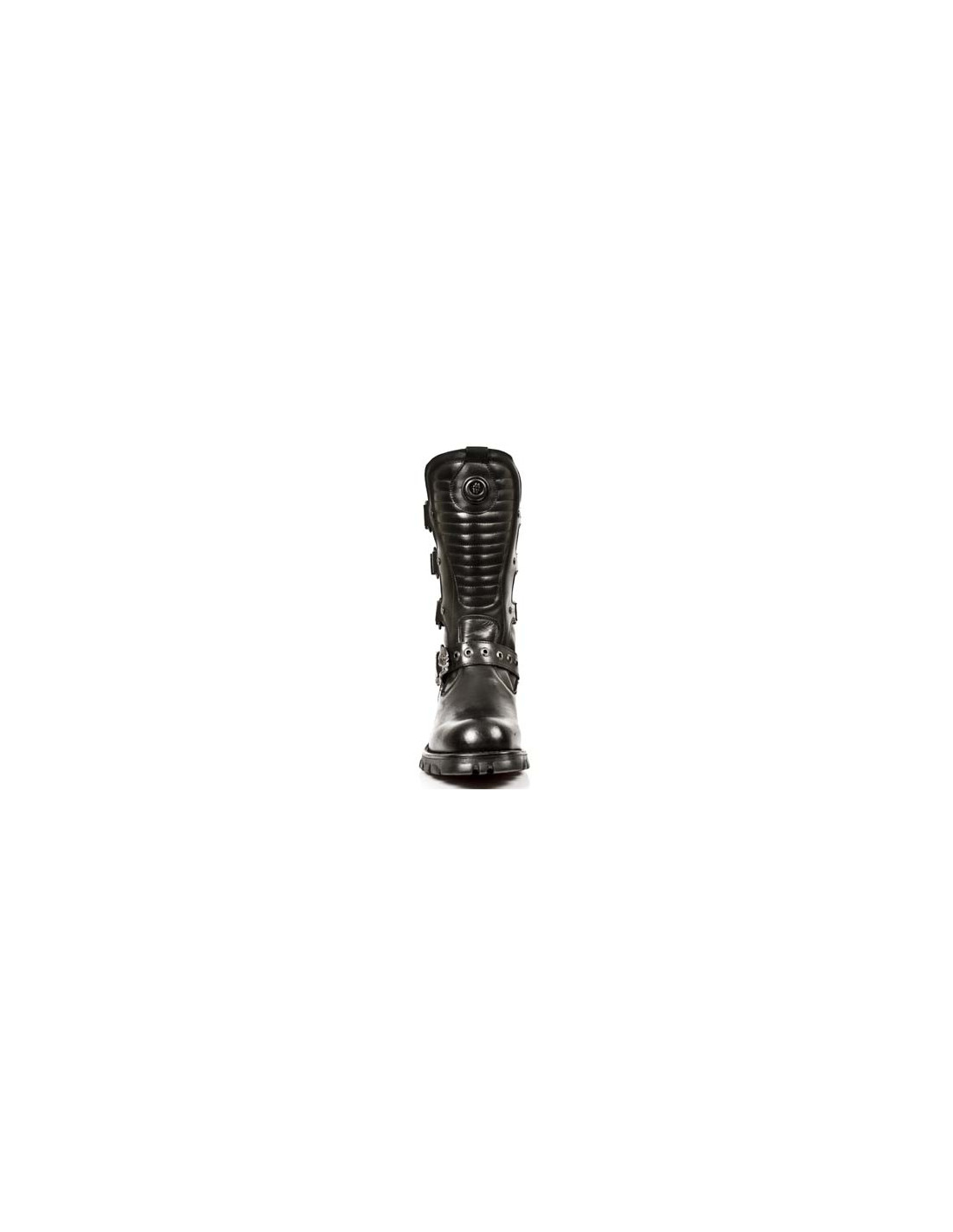 new rock BOOT BLACK MOTORCYCLE M-7604-S1 Envío internacional gratuito