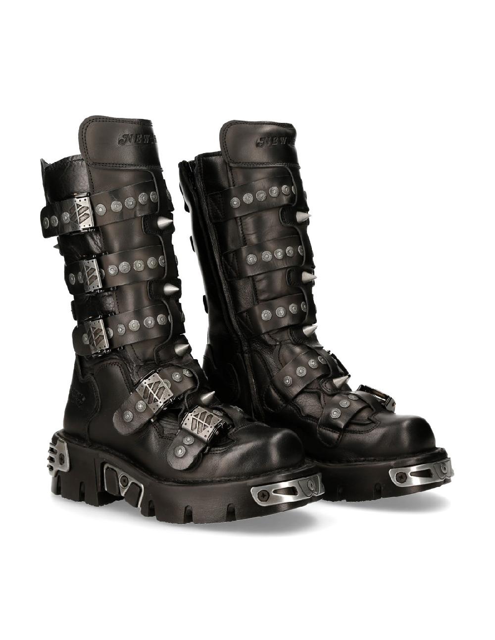 new rock BOOT METALLIC M-134-S1 Descuento por venta flash