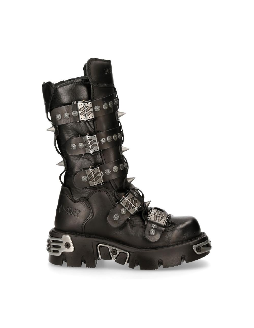 new rock BOOT METALLIC M-134-S1 Descuento por venta flash