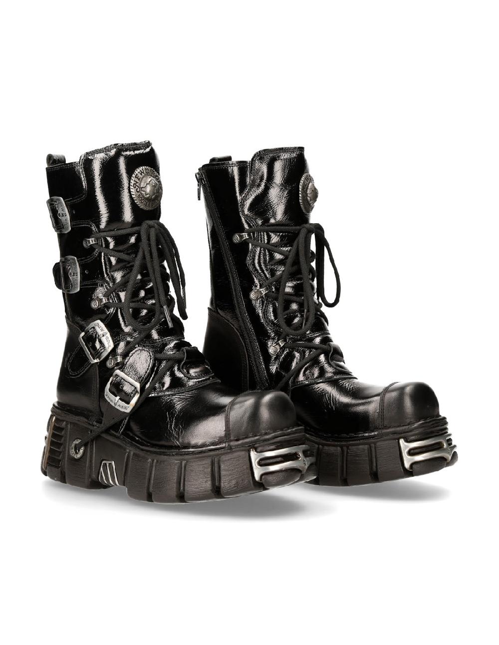new rock BOOT METALLIC M-313-S1 Venta caliente