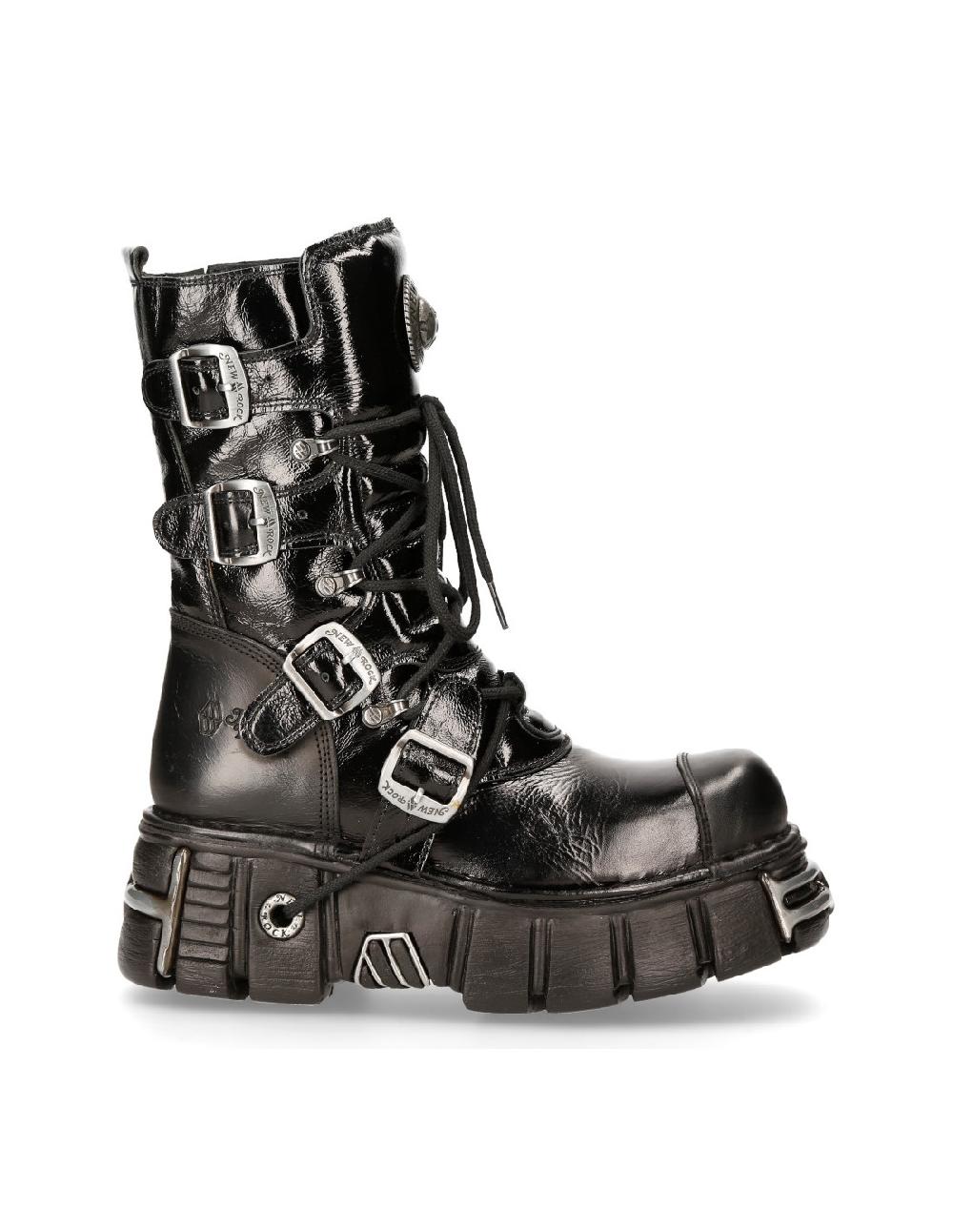 new rock BOOT METALLIC M-313-S1 Venta caliente