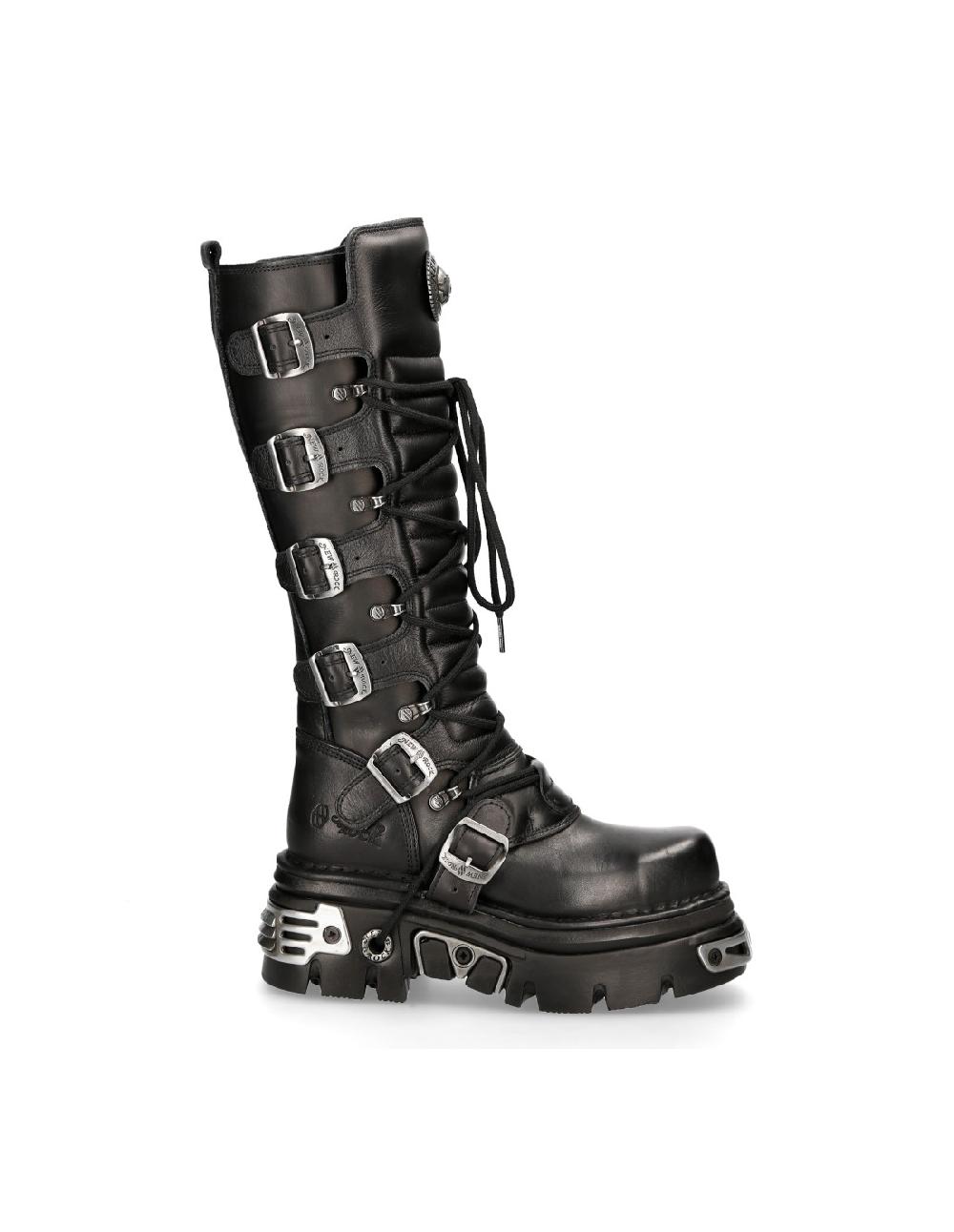 new rock HIGH BOOT METALLIC M-272MT-S1 Tienda