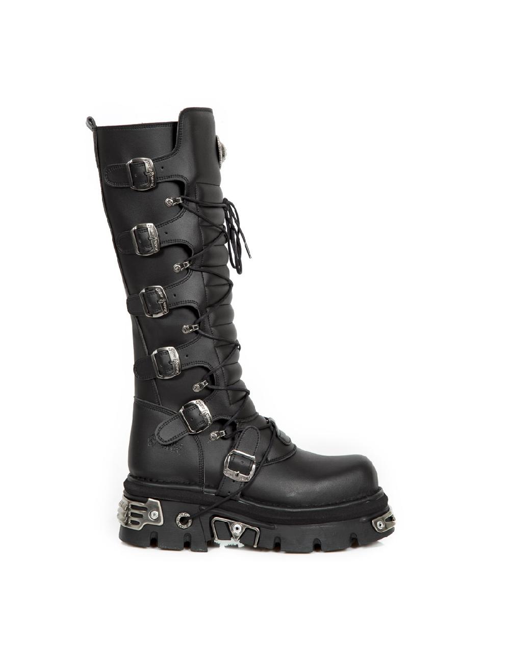 new rock HIGH BOOT METALLIC M-272-VC1 Promoción por tiempo limitado