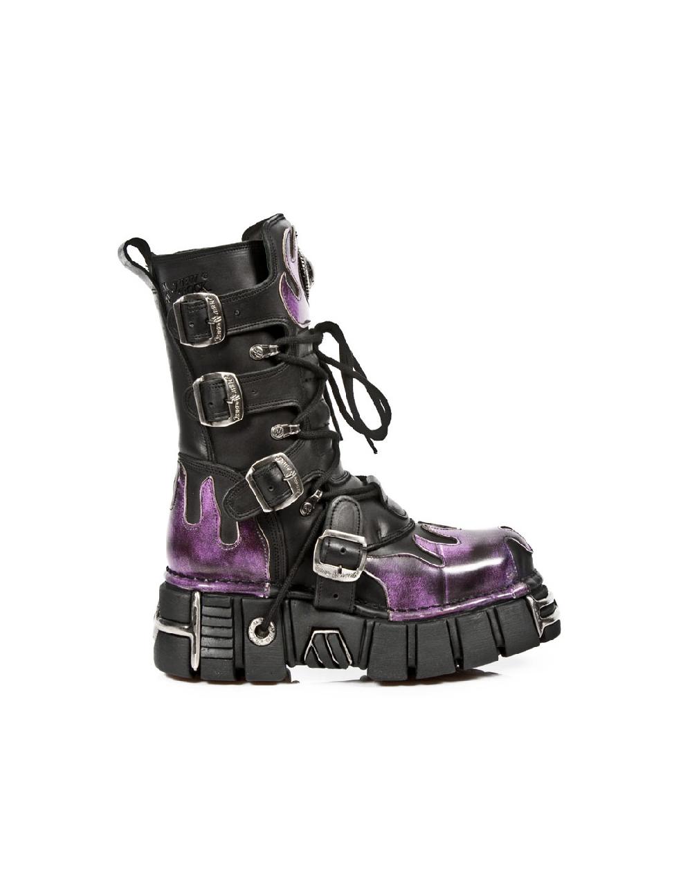 new rock BOOT METALLIC M-591-C1 Liquidación