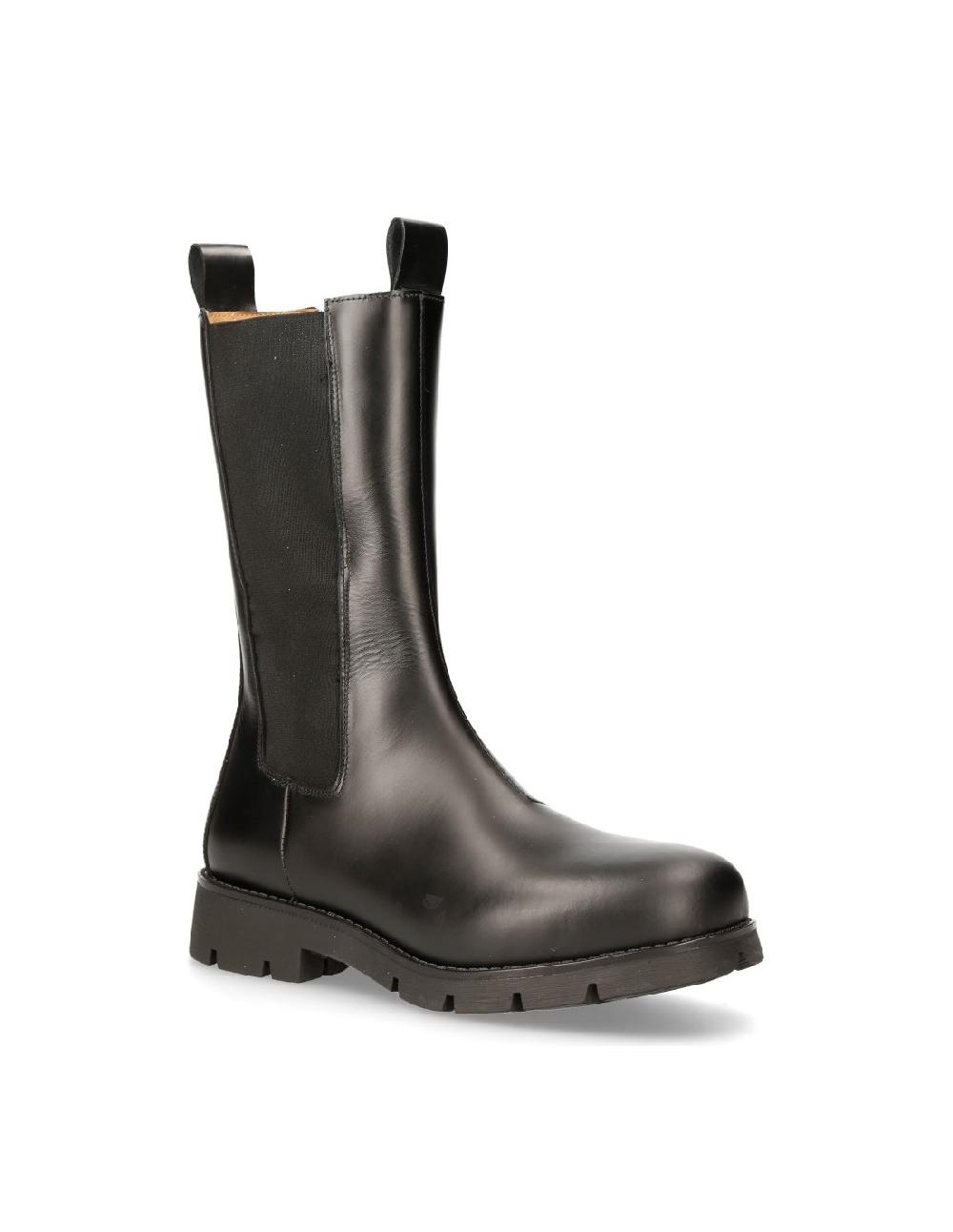 new rock BOOT BLACK PLANING M-RANGER036-S1 Descuento por venta flash