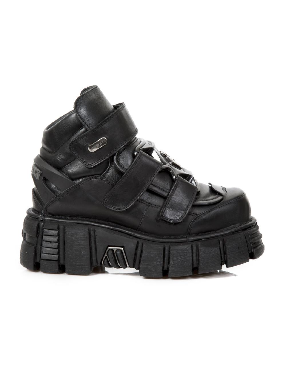 new rock ANKLE BOOT METALLIC M-285-S41