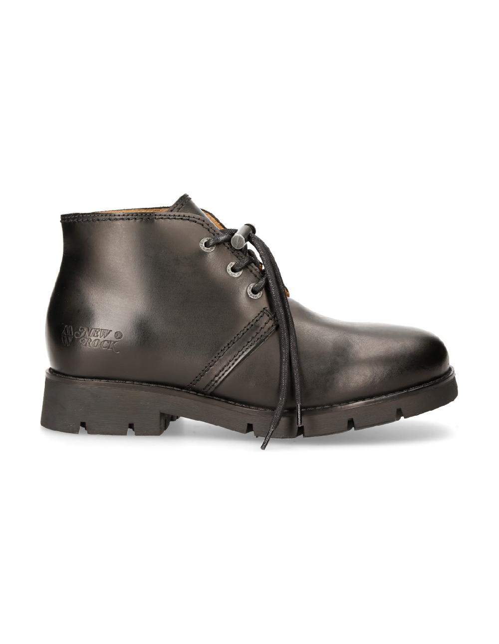 new rock SHOE BLACK RANGER WITH LACES M-RANGER042-S1 En oferta