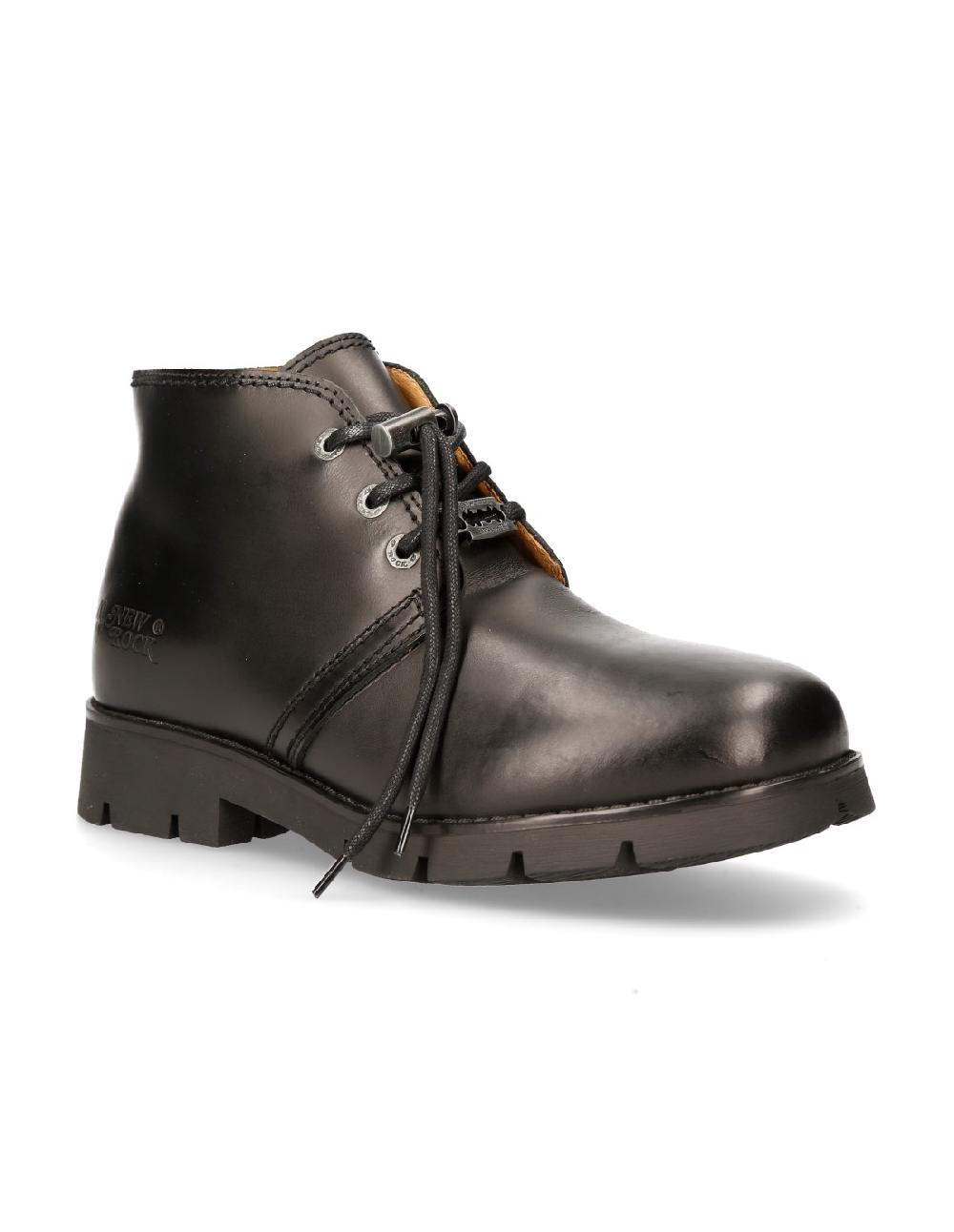 new rock SHOE BLACK RANGER WITH LACES M-RANGER042-S1 En oferta