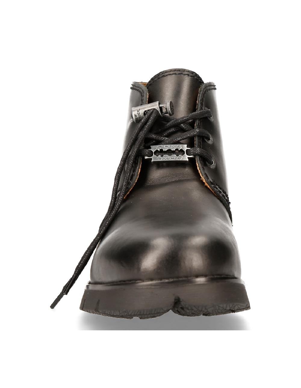 new rock SHOE BLACK RANGER WITH LACES M-RANGER042-S1 En oferta