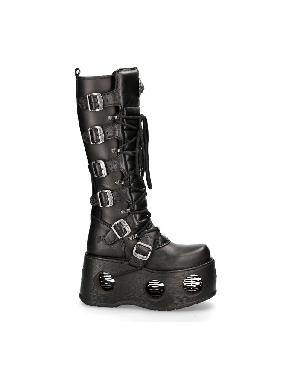 new rock HIGH BOOT METALLIC M-272-S2 Rebajas baratas