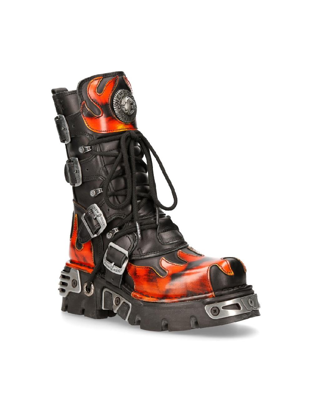 new rock BOOT METALLIC M-591-S1 Rebajas de fábrica