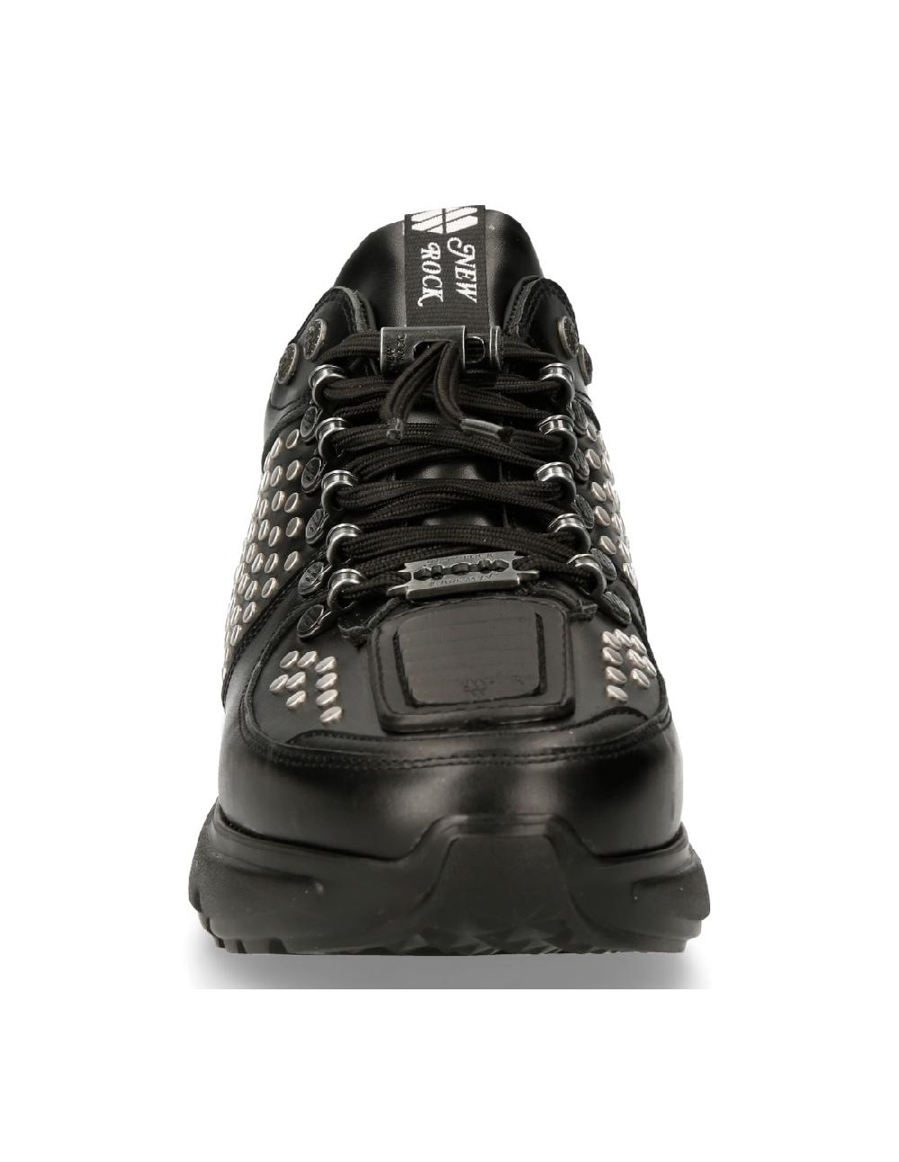 new rock SHOE BLACK EXTRALIGHT WITH LACES M-CHRONO009-S1 Descuento