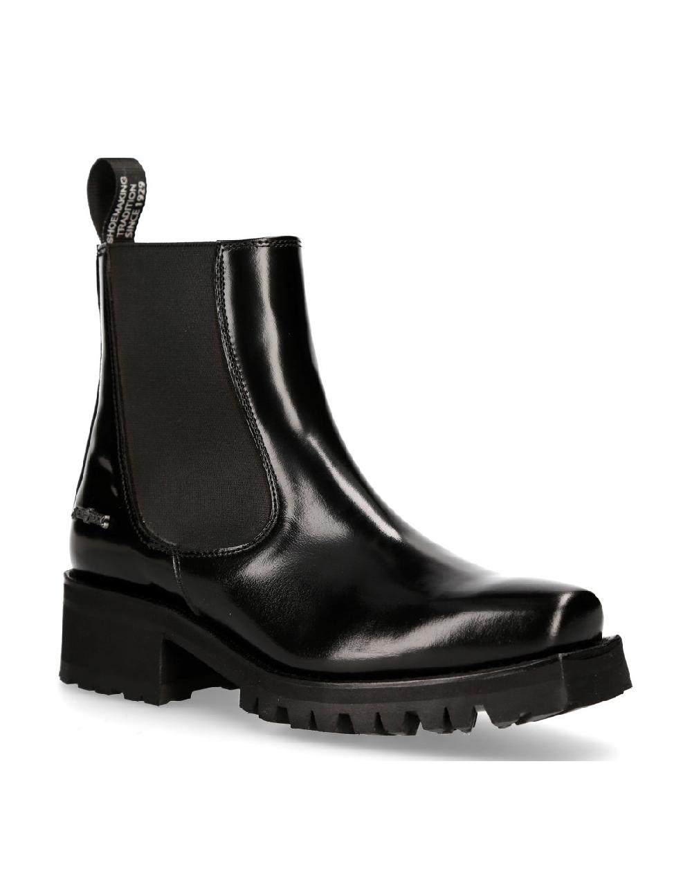 new rock ANKLE BOOT BLACK PI M-7752-C1 Rebajas top