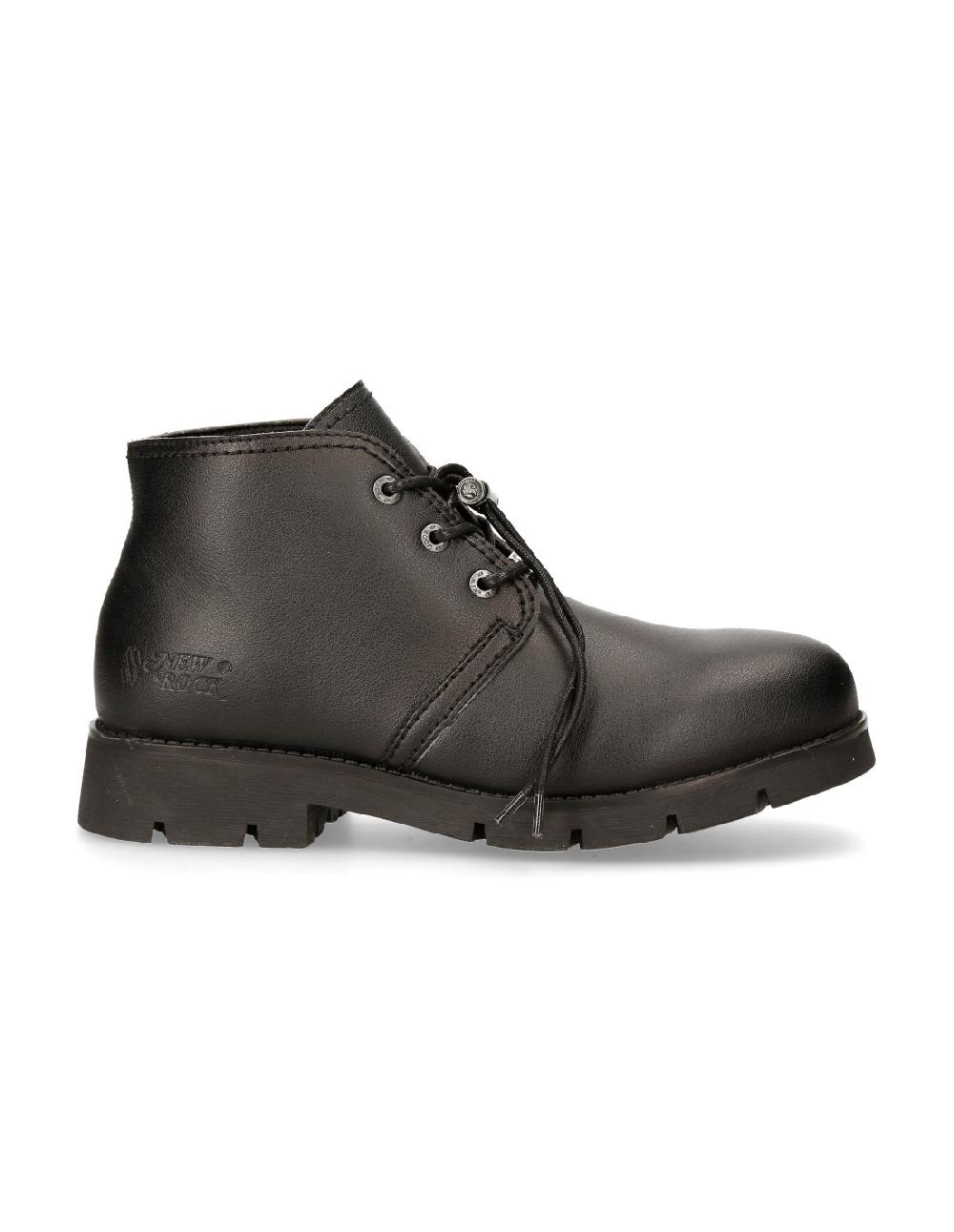 new rock SHOE BLACK RANGER WITH LACES M-RANGER042-V1 Precio de fábrica