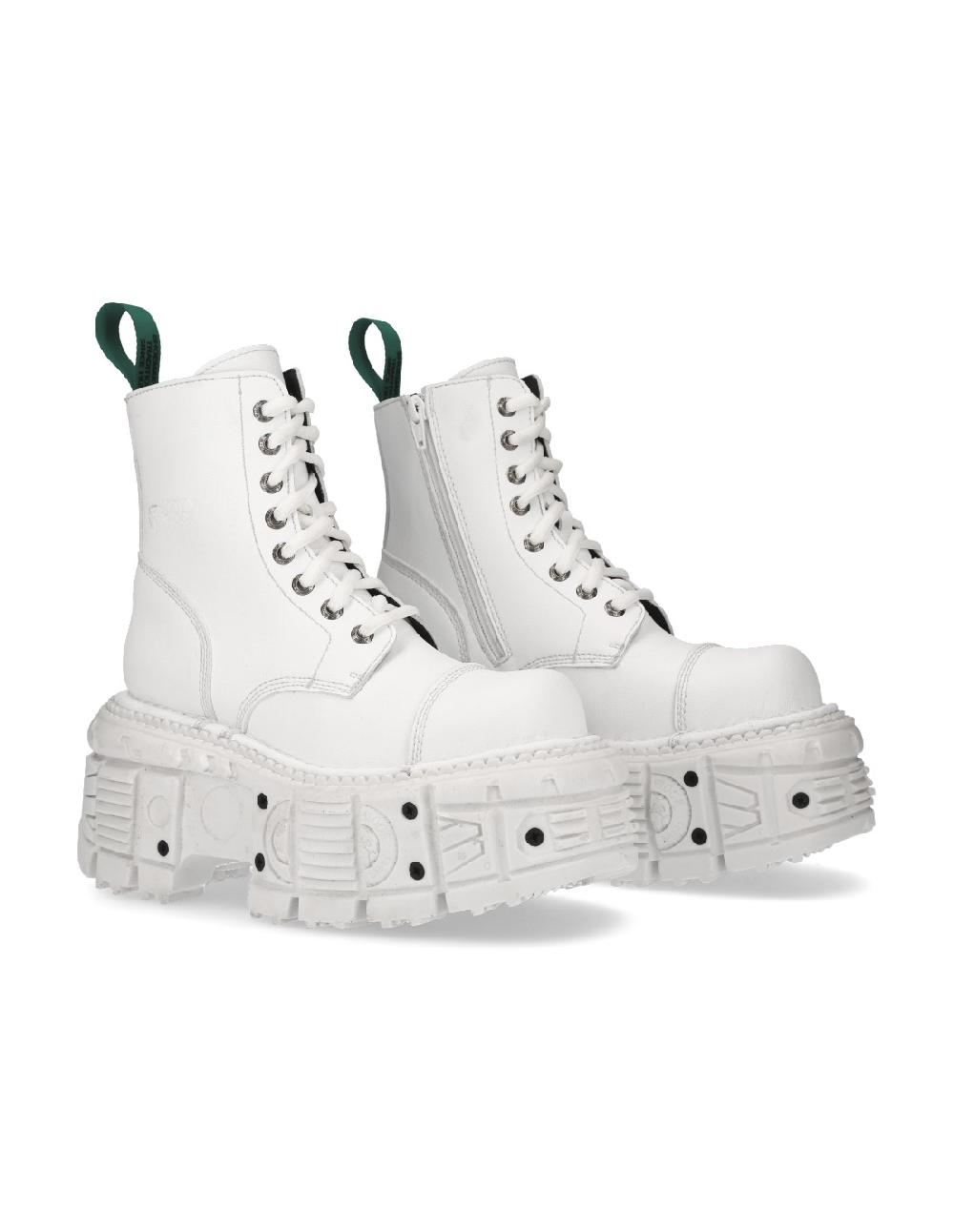 new rock ANKLE BOOT BLACK IMPERFECT M-TANKMILI083C-V6 Promoción por tiempo limitado