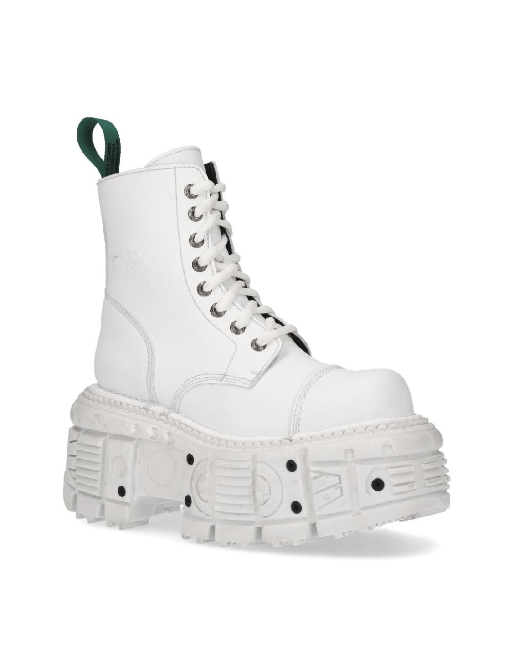 new rock ANKLE BOOT BLACK IMPERFECT M-TANKMILI083C-V6 Promoción por tiempo limitado