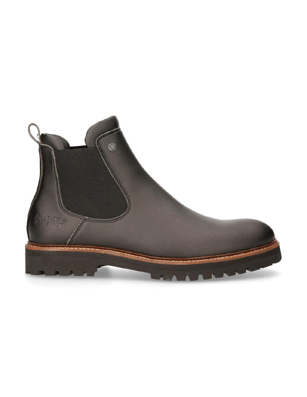 new rock ANKLE BOOT BLACK M-MONTAGNA003-V1 Limitado a 3 días