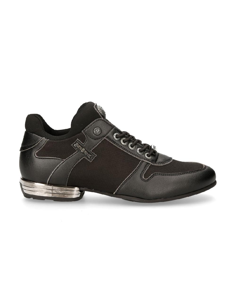 new rock SKEAKER BLACK TPU WITH LACES M-CHRONO002-V24 Descuentos del mes
