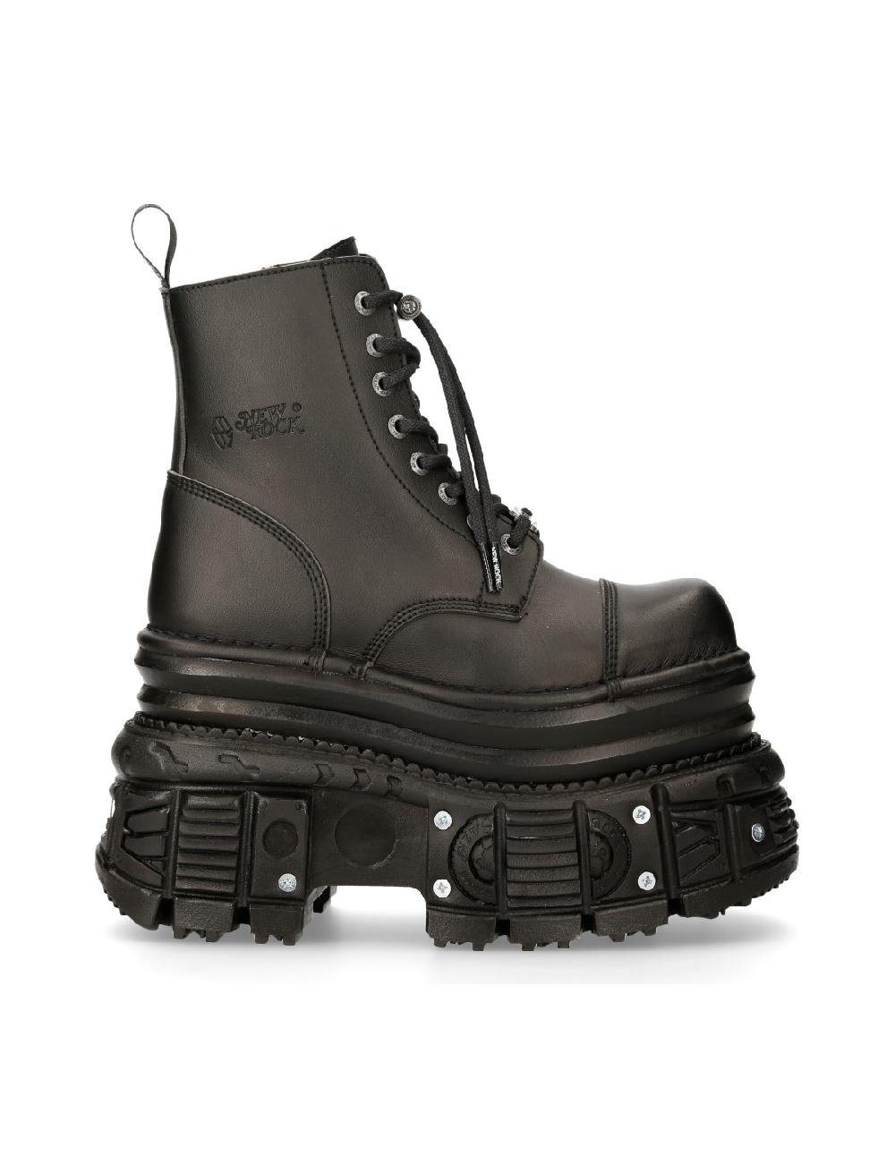 new rock ANKLE BOOT IMPERFECT WITH LACES M-MILI083CCT-V4 2025