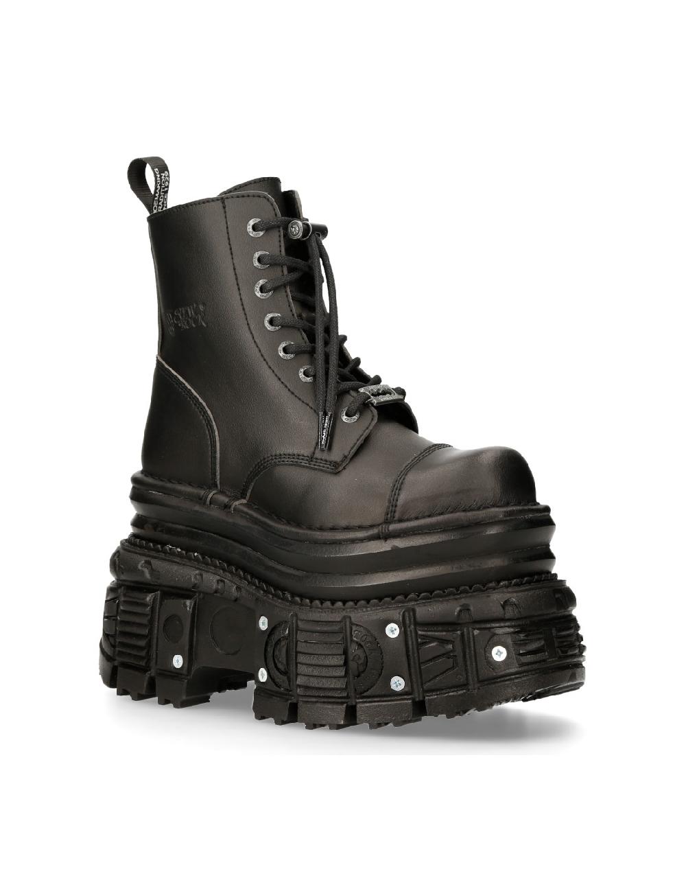 new rock ANKLE BOOT IMPERFECT WITH LACES M-MILI083CCT-V4 2025