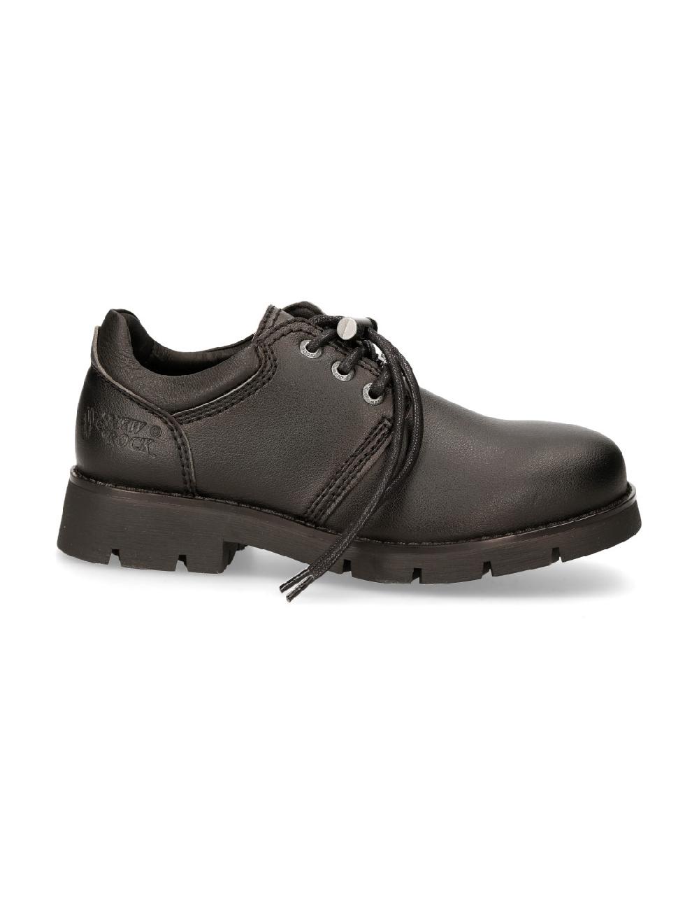 new rock SHOE BLACK RANGER WITH LACES M-RANGER043-V1 Venta caliente