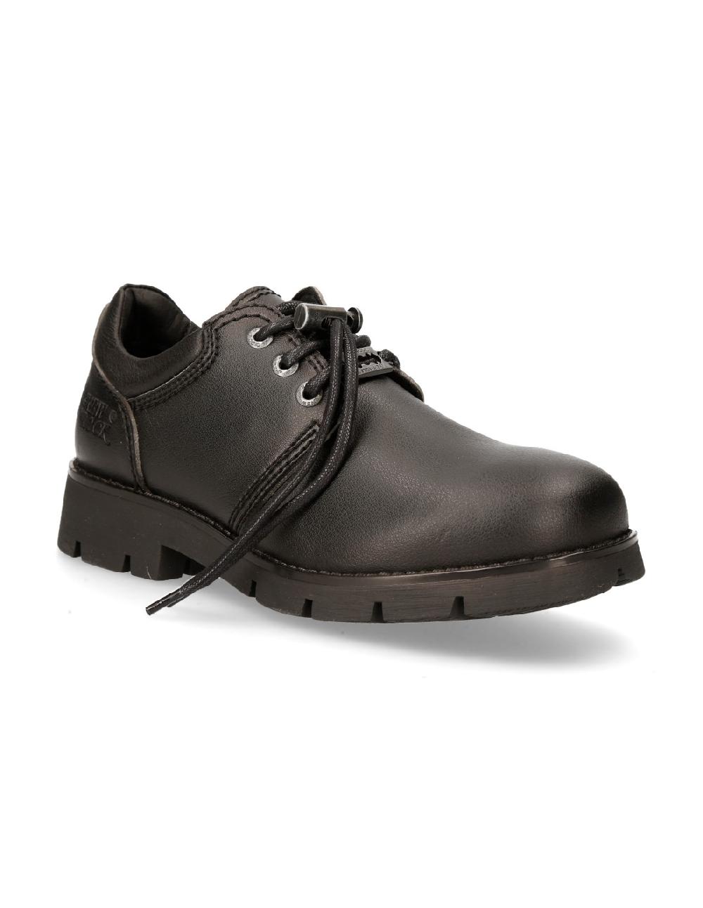 new rock SHOE BLACK RANGER WITH LACES M-RANGER043-V1 Venta caliente