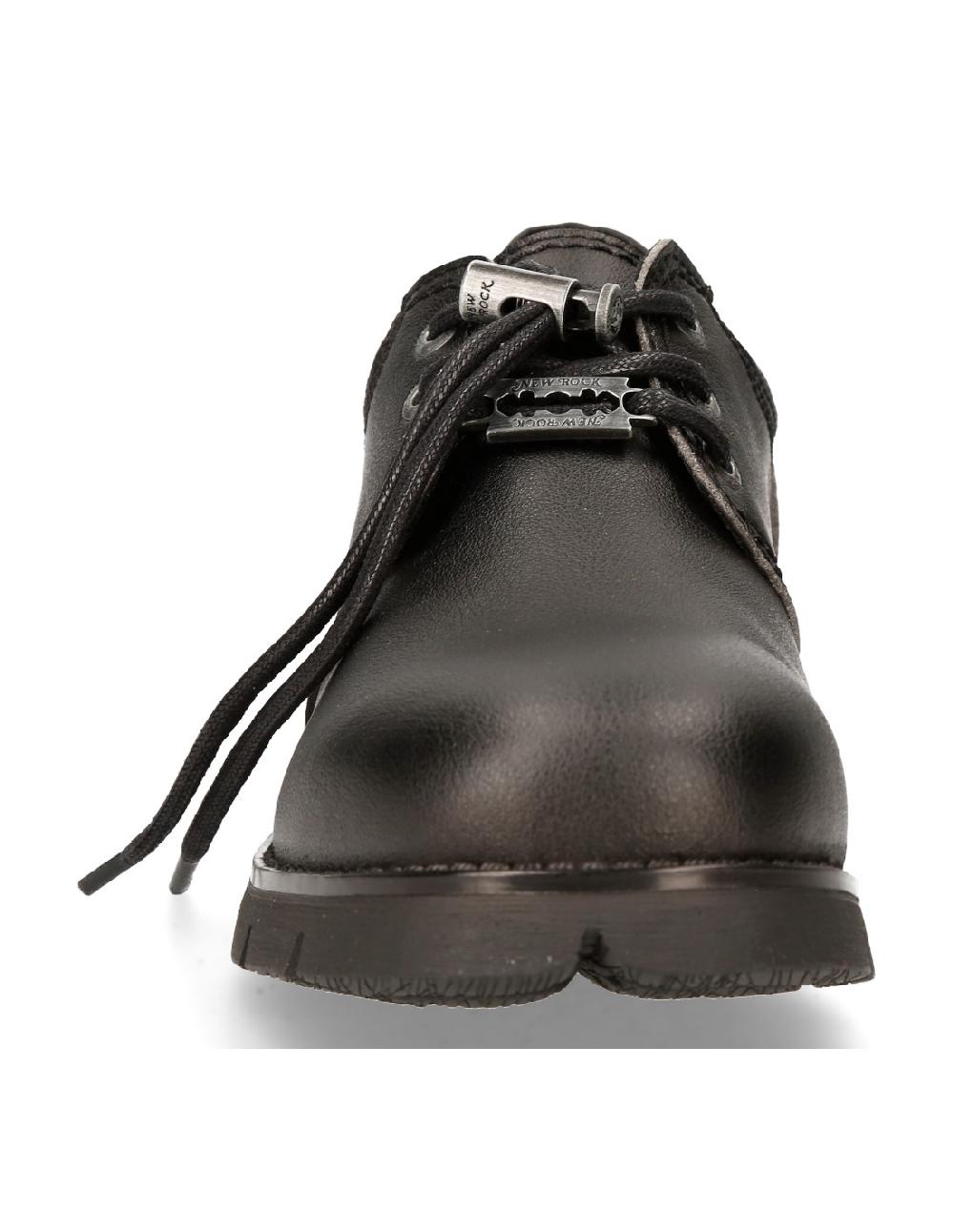 new rock SHOE BLACK RANGER WITH LACES M-RANGER043-V1 Venta caliente