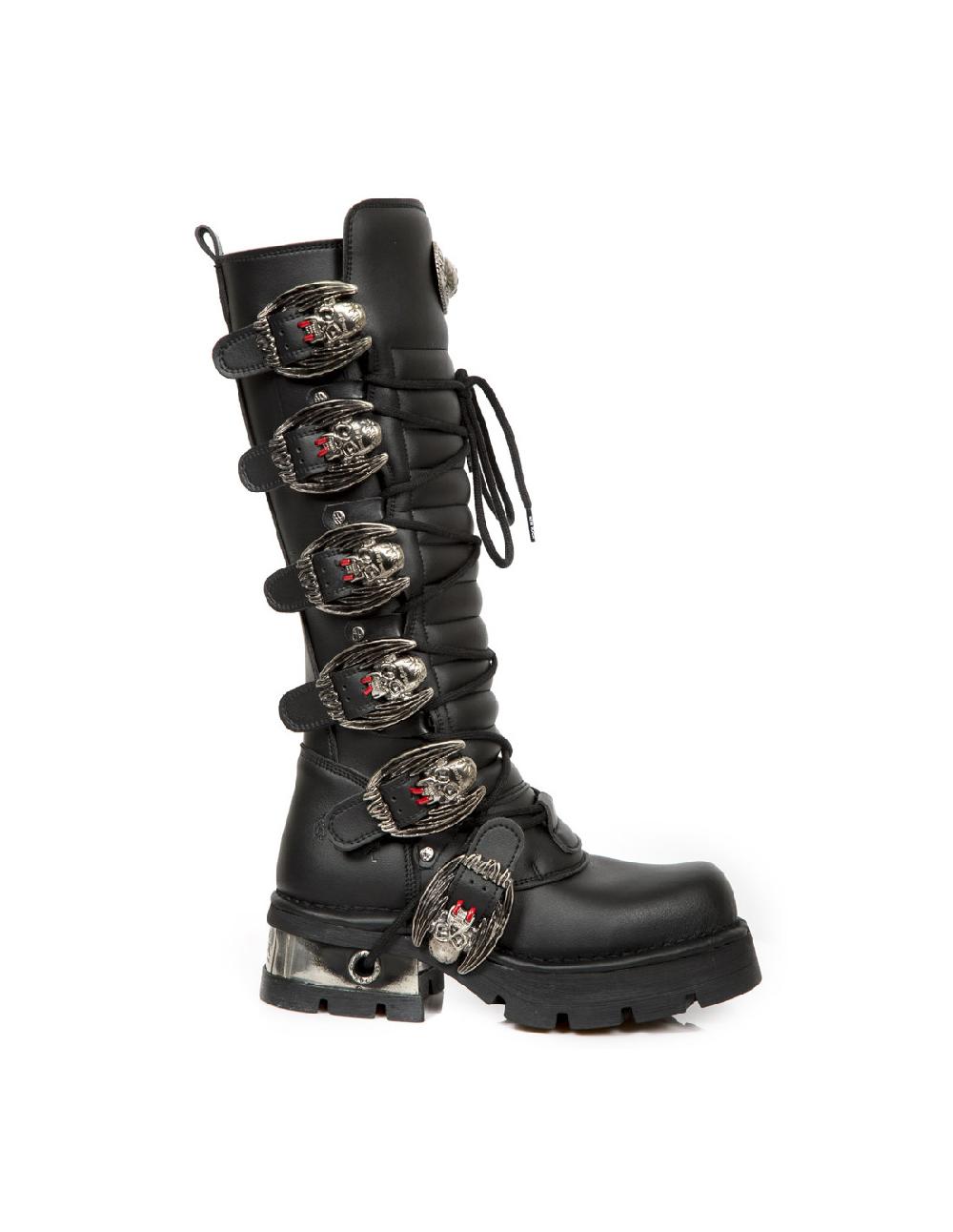 new rock HIGH BOOT METALLIC M-272-C4 Oferta especial