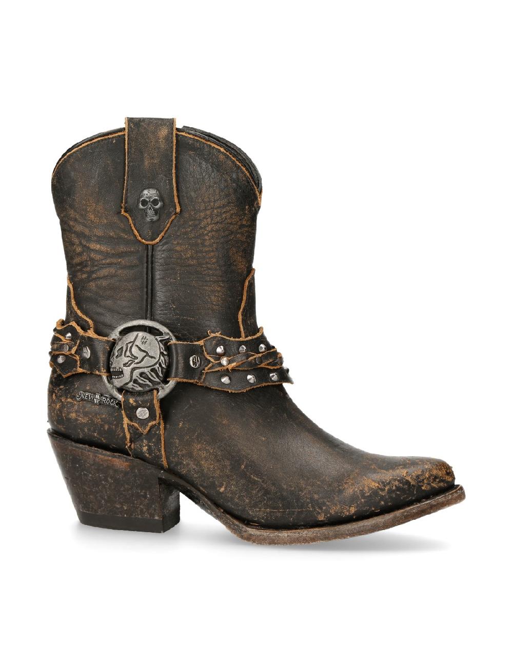 new rock ANKLE BOOT MOKA SUELA M-WSTM005-S2 Liquidación