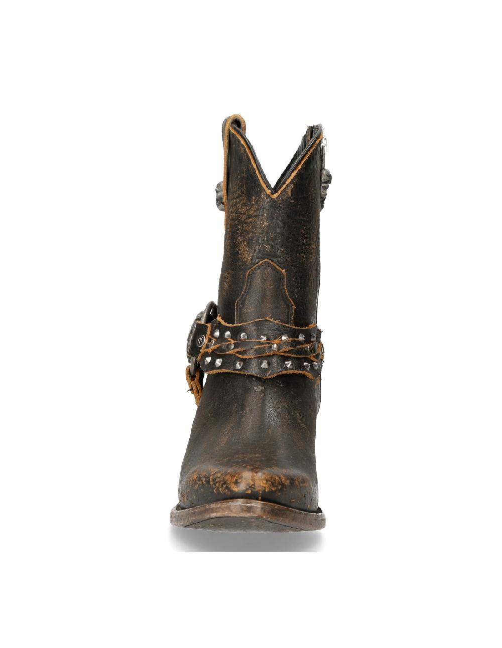 new rock ANKLE BOOT MOKA SUELA M-WSTM005-S2 Liquidación