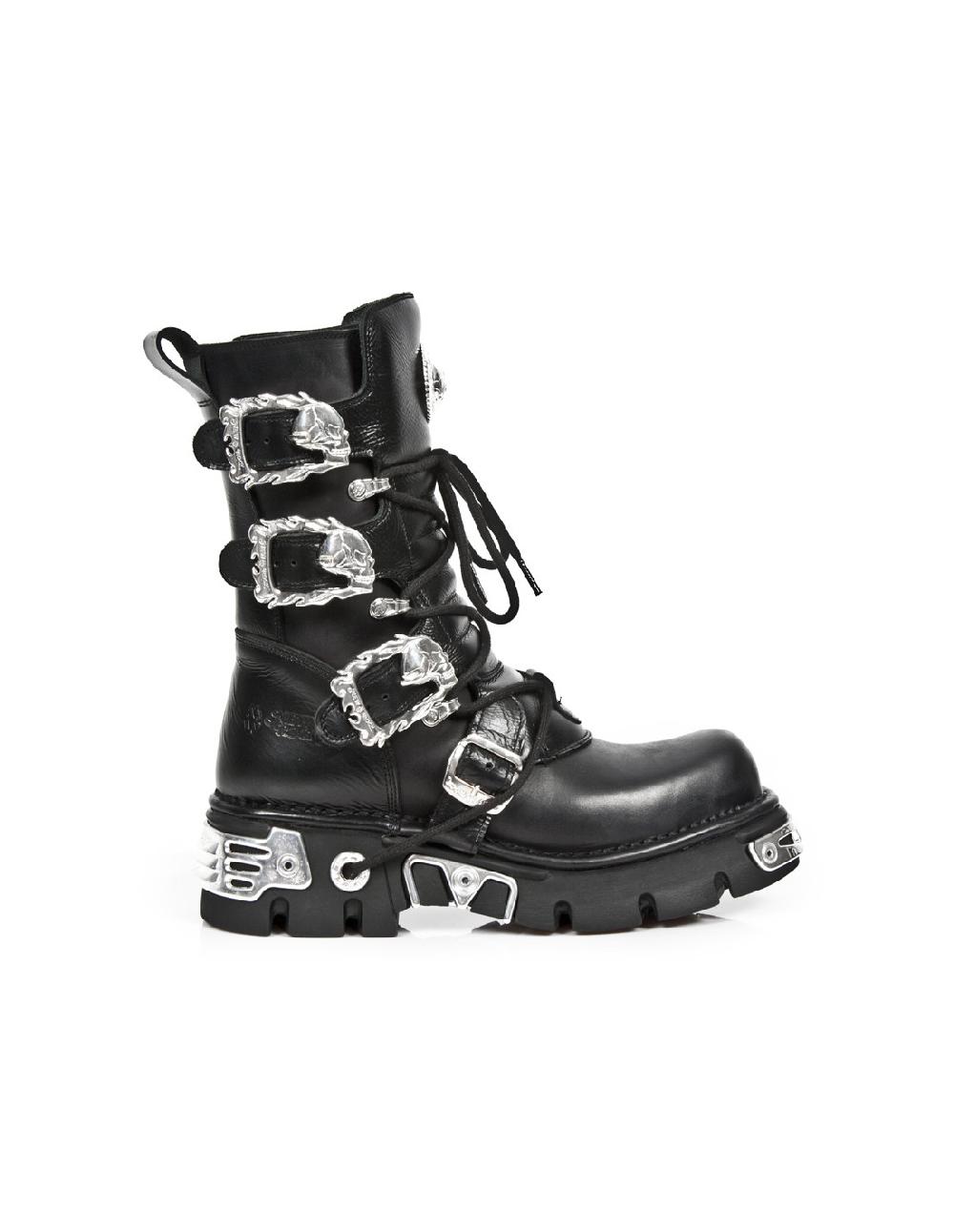 new rock BOOT METALLIC M-391SILVER-C1 Ventas relámpago