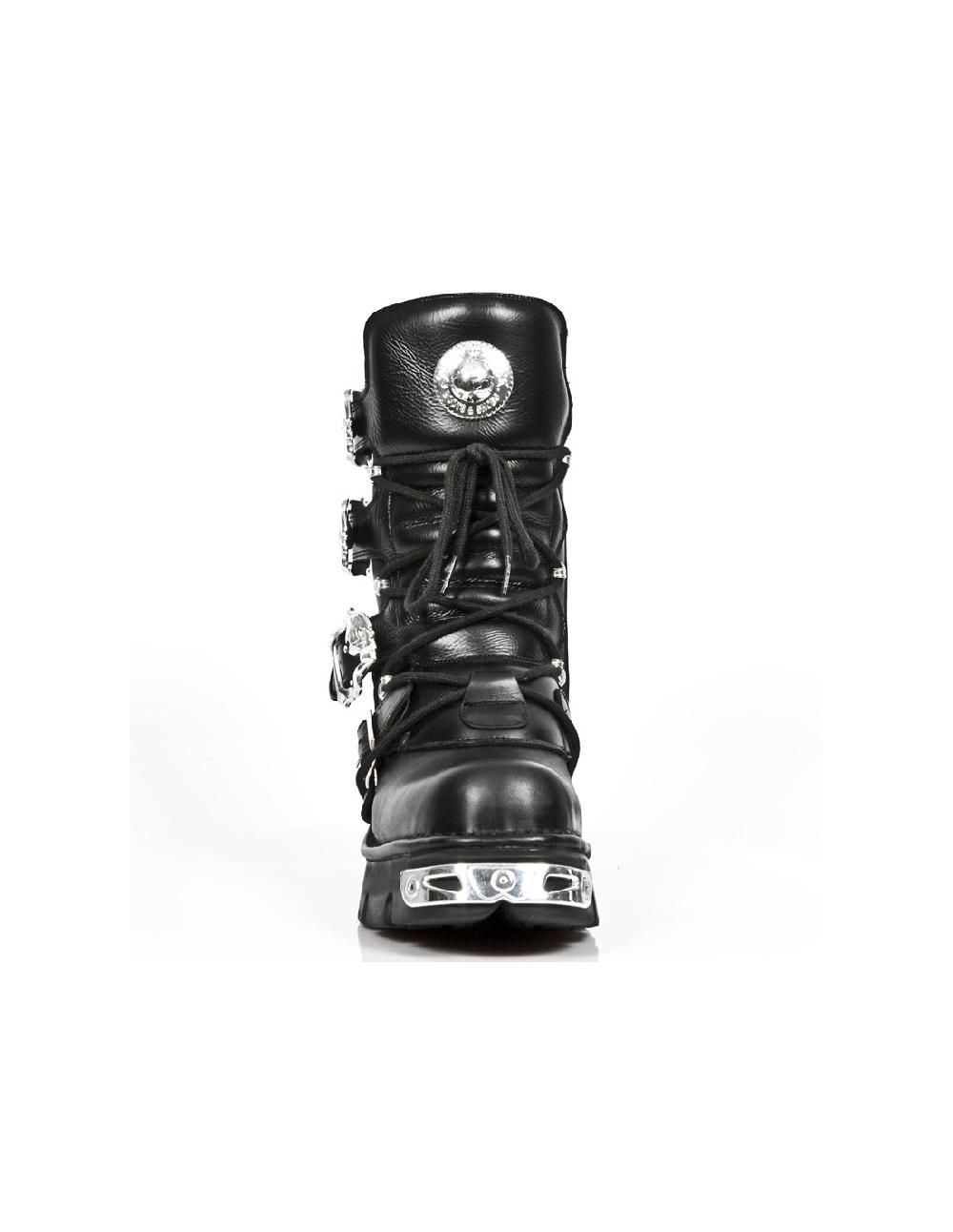 new rock BOOT METALLIC M-391SILVER-C1 Ventas relámpago