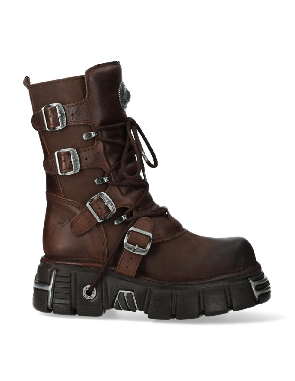 new rock BOOT METALLIC M-373-C16 Ofertas especiales