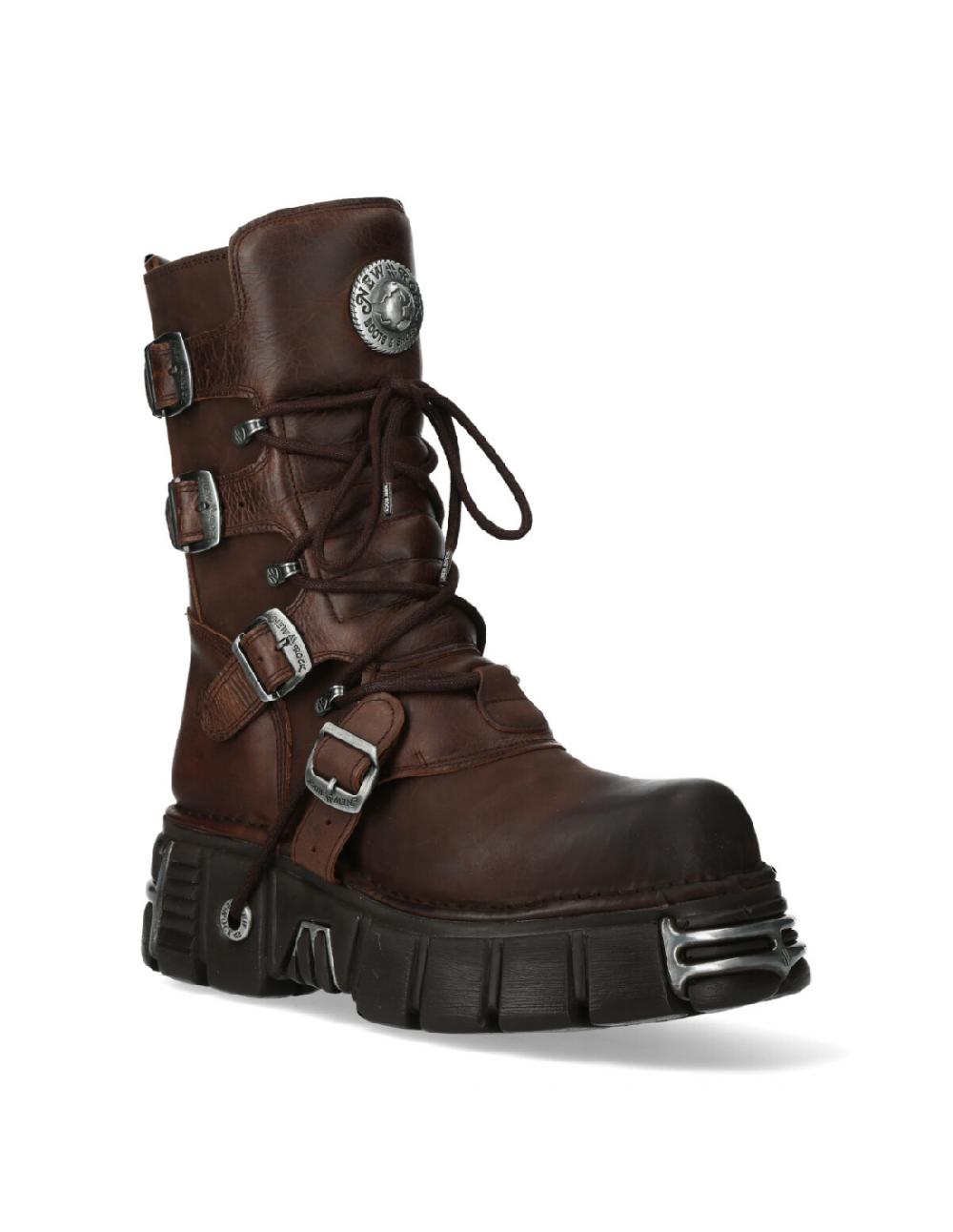 new rock BOOT METALLIC M-373-C16 Ofertas especiales