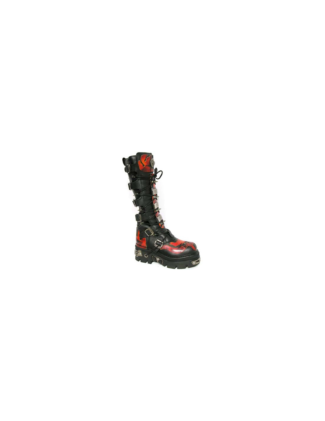 new rock HIGH BOOT METALLIC M-161-C2