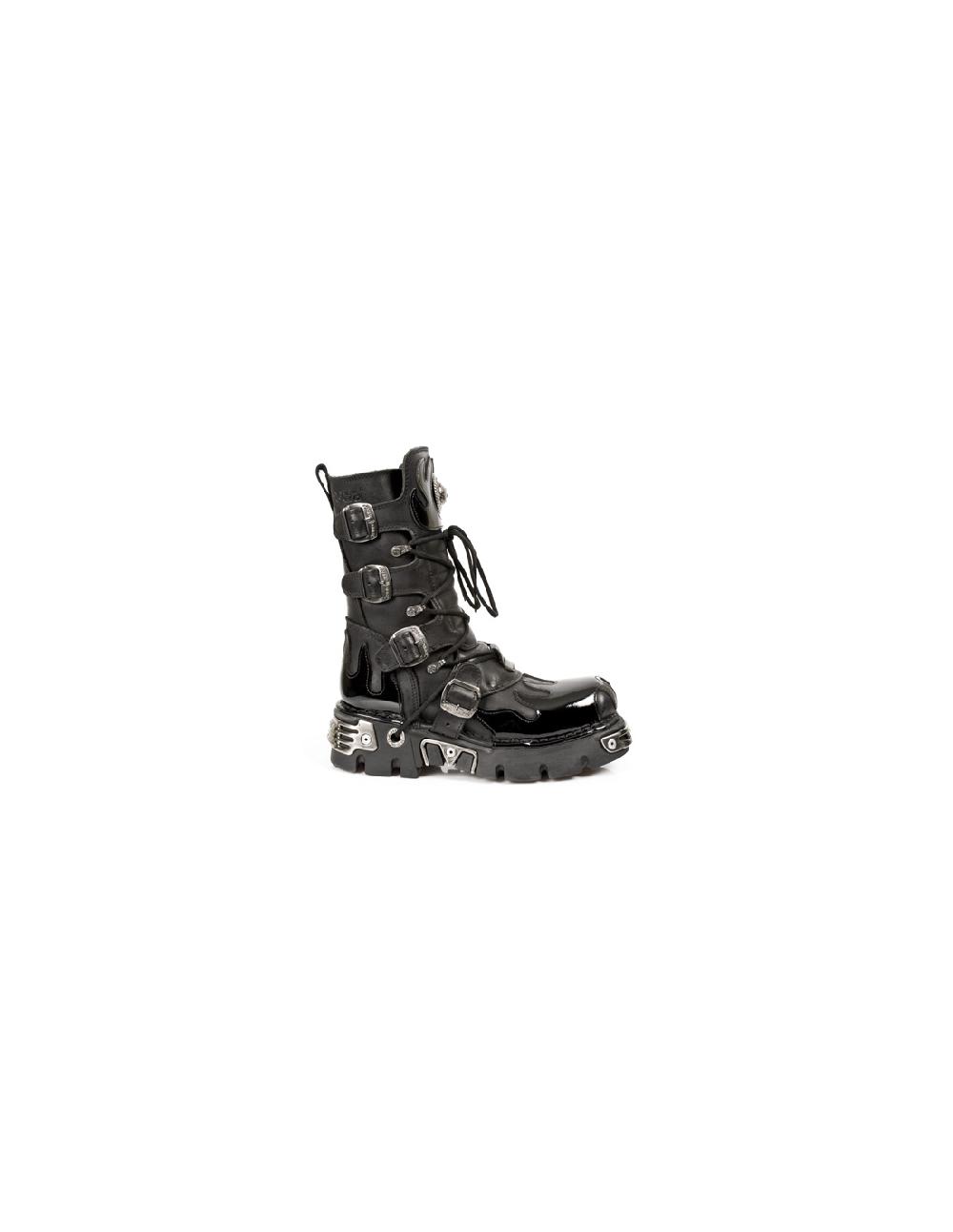 new rock BOOT METALLIC M-591-C40