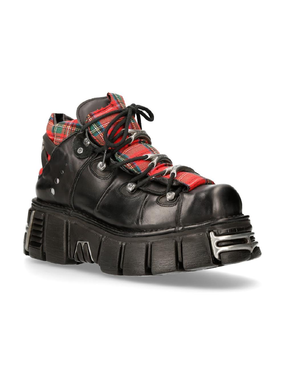 new rock ANKLE BOOT METALLIC M-106T-C9 Solo hoy