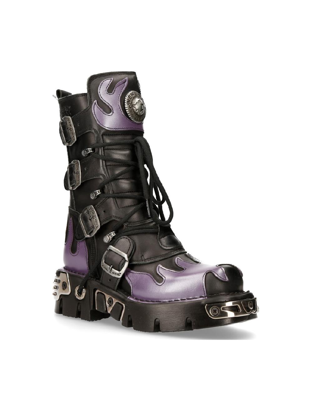 new rock BOOT METALLIC M-591-S5 Solo queda un día