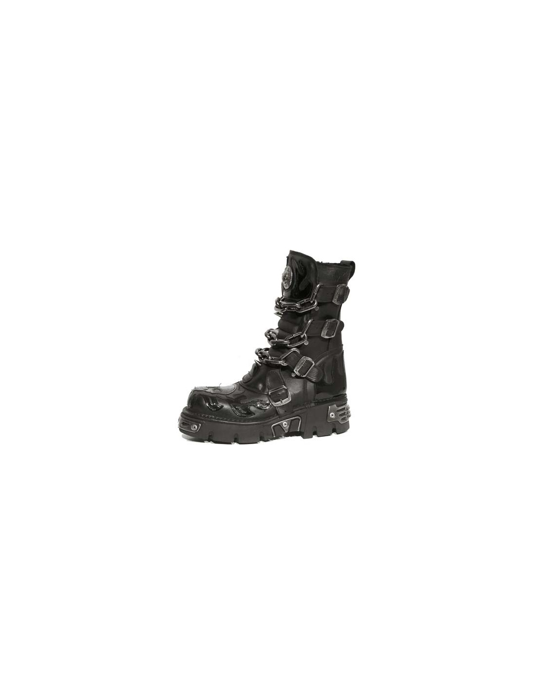 new rock BOOT METALLIC M-724-C3
