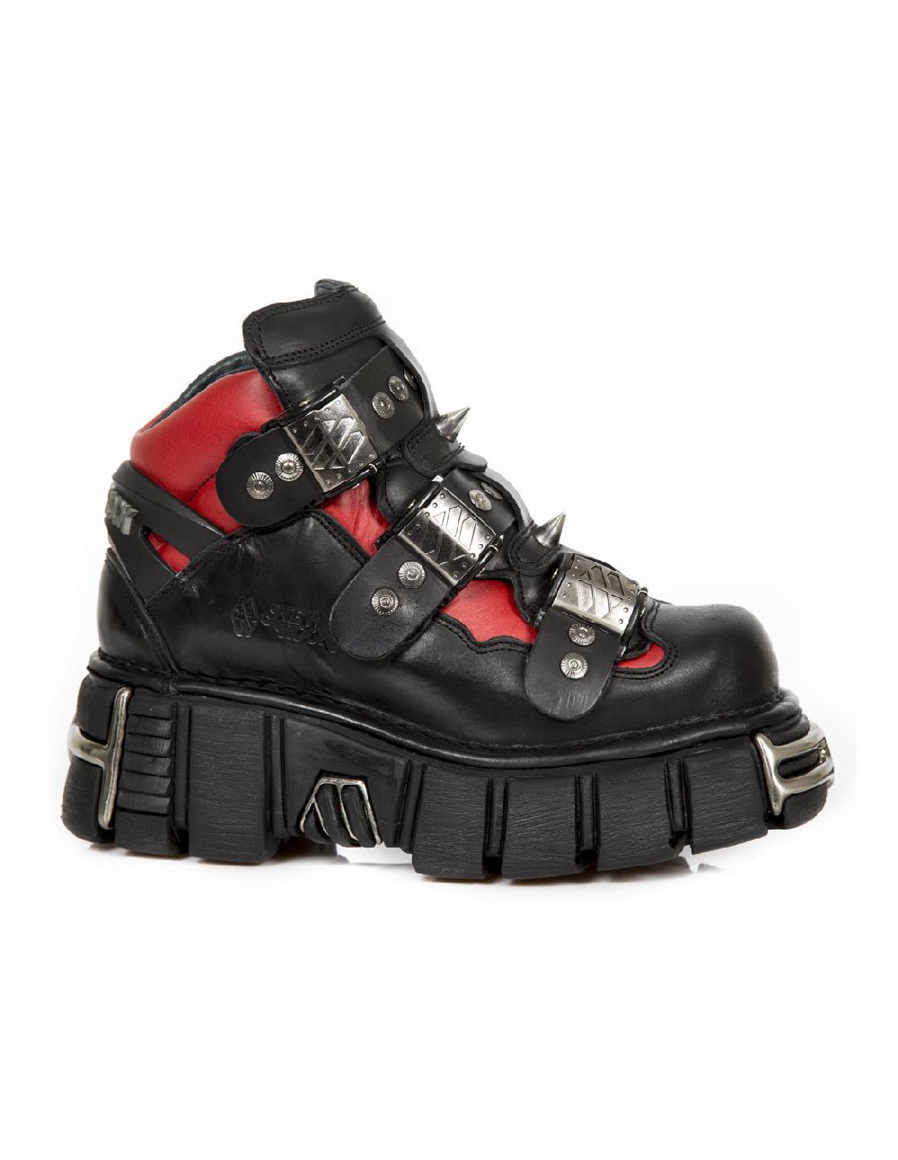new rock ANKLE BOOT METALLIC M-135-C2