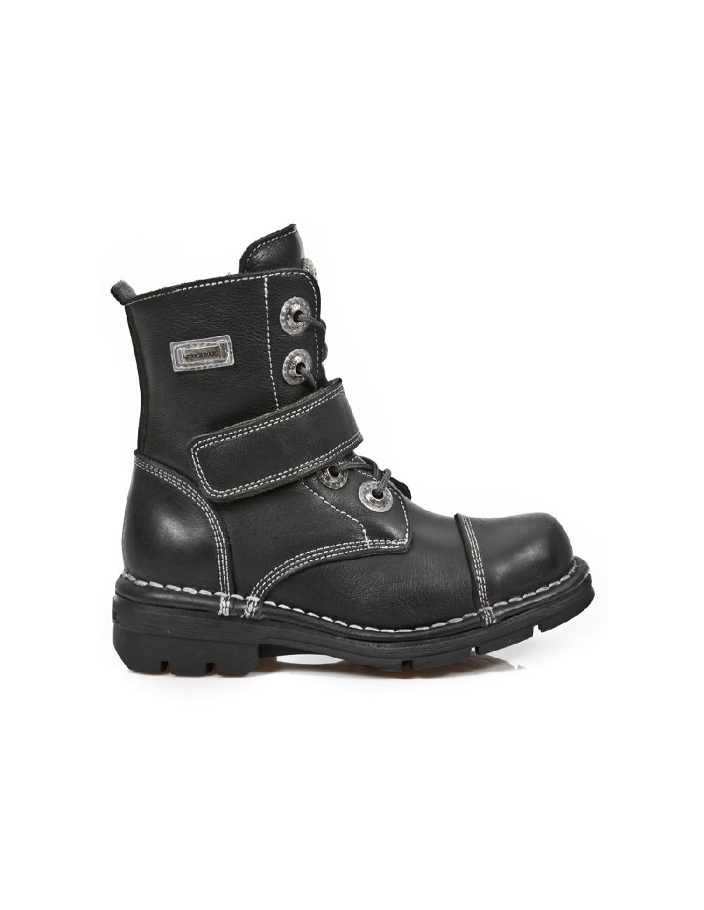 new rock BOOT METALLIC M-KID001-S1 Rebajas baratas